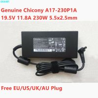 Chicony ของแท้ A17-230P1A 19.5V 11.8A 230W อะแดปเตอร์แหล่งกระจายไฟ AC A230A015P A230A022P A230A032P สำหรับ Hasee MSI Charger Laptop