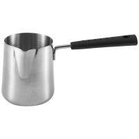 Milk Butter Warmer Pot, Turkish Coffee Pot, Stainless Steel Stovetop Melting Pot with Spout for Tea,Heating