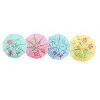 300 Mixed Paper Cocktail Umbrellas Parasols for Party Tropical Drinks Accessories