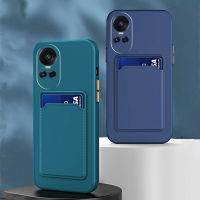 เคสโทรศัพท์ OPPO Reno10 Pro 5G Reno10 Pro + 5G แฟชั่นพร้อมดีไซน์เหมาะสำหรับธุรกิจกระเป๋าใส่บัตรสีสันสดใสซิลิโคนปลอกอ่อน Oppo Reno10pro Reno10 5G เคสโทรศัพท์นิ่มกันลื่น5G