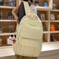 Backpack Bags And Suitcases Wide Shoulder Strap Schoolbag Boys Large Capacity Multilayer Backpack Girls Computer Backpack