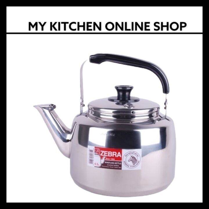 Zebra Classic Whistling Kettle (3.5L) (4.5L) (5.5L) (7.5) Lazada