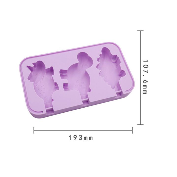 silicon-ice-cream-stencil-dinosaur-shape-with-6-pp-stick-easy-release-4-colors-multifunctional-ice-cream-mould-popsicle-xqmg-ice-maker-ice-cream-mould