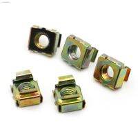 ▥ Color Zinc-plated Carbon Steel Floating Nut M4 M5 M6 M8 M10 M12 Cassette Elastic Enclosure Card Cage Nuts