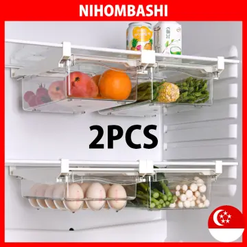 1pc Refrigerator Divided Storage Box, 4 Drawer-style Egg Box, Food Freezer,  Kitchen Storage Boxes Of Fresh Vegetables And Fruits, Home Kitchen Supplie