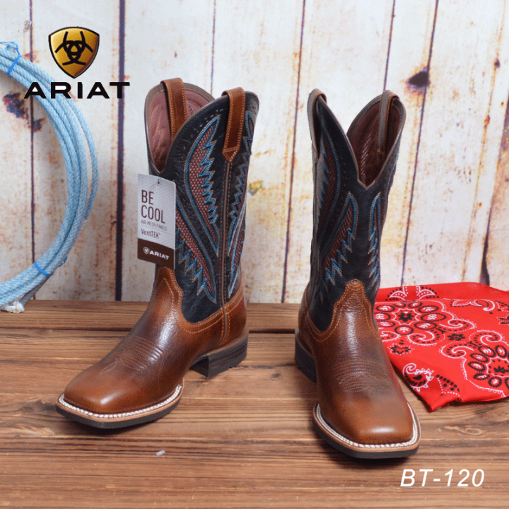 American imports Ariat western cowboy boots men's western riding boots