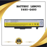 BATTERY NOTEBOOK LENOVO Y480-G480 (พร้อมส่ง-รับประกัน 1 ปี) สำหรับ LENOVO G400 G480 G580 B480 Z380 Z480 Z580 / แบตเตอรี่โน๊ตบุ๊คเลอโนโว