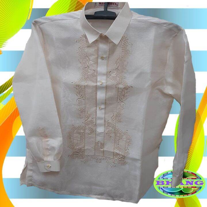 Barong Tagalog Organza with Lining | Lazada PH