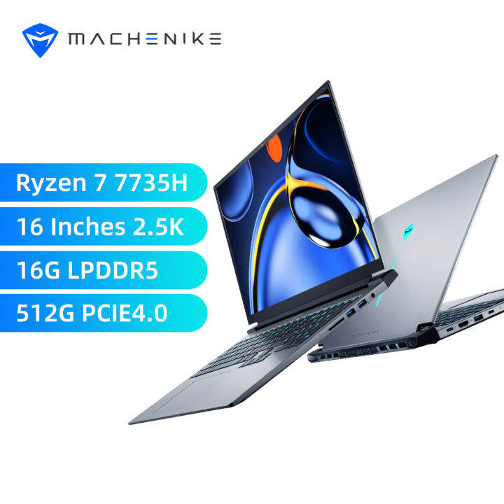 machenike-light-16air-amd-ryzen7-laptop-r7-7735h-แล็ปท็อป-16-นิ้ว-2-5k-หน้าจอ-100-srgb-120hz-16g-ram-lpddr5-512g-ssd-pcie4-0-2023-แล็ปท็อปใหม่