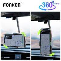 FONKEN Car Phone Mount In Car Rearview Mirror CellPhone Holder Stand Auto Rear headrest Bracket for iphone 11 12 samsung Support Car Mounts