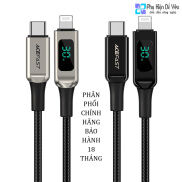 Cáp USB-C to Lightning AceFast C6-01 PHÂN PHỐI CHÍNH HÃNG BẢO HÀNH 18 THÁNG