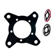 Tấm Bộ chuyển đổi kết hợp tấm răng 32T 34t 36t 38t cho động cơ giữa bafang
