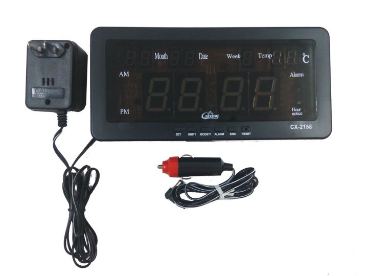 twosister-นาฬิกาติด-รถบัส-รถยนต์-นาฬิกาดิจิตอล-led-number-clock-รุ่น-2158-ขนาด-21-5x10-3x3cm-ตัวเลขสีแดง