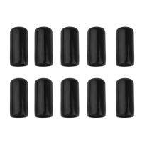 【YF】○  10 Pieces Billiards Pool Cue Tips Rubber Protector Cover Ferrule Slip-on Accessories Supplies