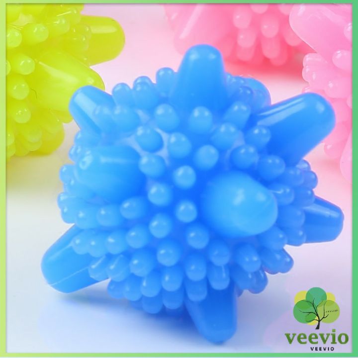 veevio-ลูกบอลซักผ้า-ลูกบอลซักผ้าช่วยไม่ให้ผ้าพัน-ลูกบอลซิลิโคนซักผ้า-1-set-5-ลูก-คละสี-small-washing-balls-1-set-5-pcs-มีสินค้าพร้อมส่ง
