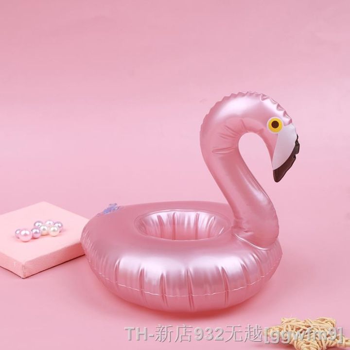 hot-dt-pool-floating-inflatable-pink-holder-drinks-cup-beach-phone-row