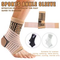 NEW High Elastic Compression Ankle Bandage Brace Support for Sports Basketball Soccer