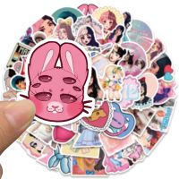 ● 10/50pcs Melanie Martinez Hot Singer Stickers Aesthetic Decals For Girls Suitcase Scrapbook Phone Guitar Diary Car Stickers