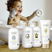 Dầu gội tắm dành cho bé Suave Baby Curl shampoo Head to Toe Wash 400ml Mỹ