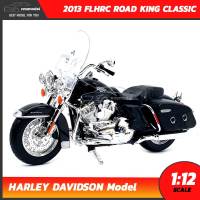 Naynaeshop โมเดลรถ HARLEY DAVIDSON FLHRC ROAD KING CLASSIC 2013 (Scale 1:12) โมเดลฮาเล่ย์ พร้อมตั้งโชว์ Maisto