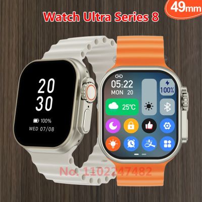 ZZOOI IW8 Ultra IWO 16 Smart Watch Men Series 8 49mm Case 420*486 Temperature NFC Voice Assistant Smartwatch Hombre for Android IOS