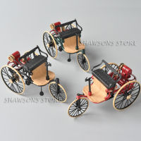 โมเดลรถยนต์จําลอง สเกล 1:12 Diecast 1886 No.1 Three-Wheeled Motor Vehicle Tricar สามล้อ สไตล์วินเทจ