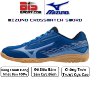 Giày Bóng Bàn Mizuno Crossmatch Sword Hàng Chính Hãng - Xanh Dương Đậm