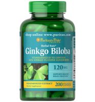 Ginkgo Biloba 120 mg.200 Capsules