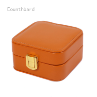 กล่องจัดเก็บเครื่องประดับหนังสองชั้น Eounthbard