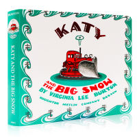 Katy and the big snow original English picture book Wang Peiyu stage 5 childrens English Enlightenment Book cardboard book Virginia Lee Burton