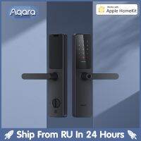 Aqara บลูทูธ A100ประตูล็อคอัจฉริยะโปรซิกผึ้ง5.0 Apple Homekey ปลดล็อคลายนิ้วมือทำงานกับชุดอุปกรณ์ภายในบ้าน