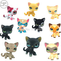 lps cat shop toys Short Hair Cat Red 2291 Yellow 1451 Black 994 Dachshund 675 Dog Collie 2210 Great Dane 577 817 Collection