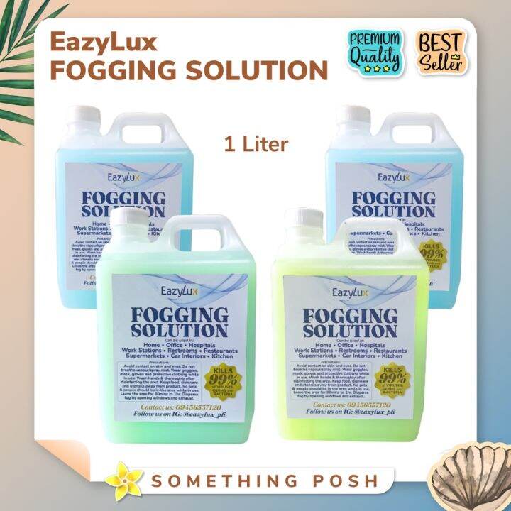 EazyLux 1Liter Disinfectant Fogging Solution Purifier Humidifier Fog