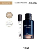 Nước hoa Dior, Nước hoa Mini chấm Dior Sauvage EDT 10ml lưu hương 8h