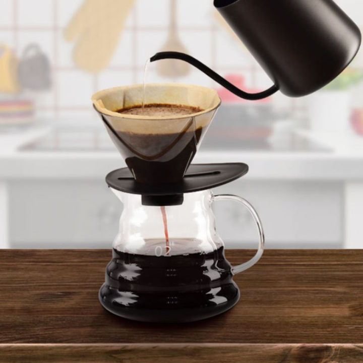 Coffee Dripper Set Filters Pour Over Coffee Maker Conical Immersion