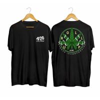 ใหม่ เสื้อยืดลําลอง แขนสั้น พิมพ์ลาย T Hayu Distro Koas 420 Rasta  Still High Full Cotoon 30s สําหรับผู้ชาย