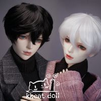 Bjd Doll 1/3 1/4 1/6 วิกผมสั้นวิกผมไฟเบอร์ทนอุณหภูมิสูง