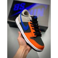 Sports Shoes Original Unisex sb duk ‘’blue orange green‘’ Sneakers For Women Low Cut Shoes For Men Couple Shoes Standard Size:36-46