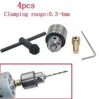 【CW】 4pcs/lot Motor Chuck Clamping Range 0.3-4mm Taper Mounted With Electric Shaft