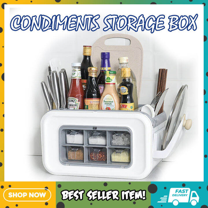 Multifunction Kitchen Organizer Storage Box Pantry Organizer Kitchen