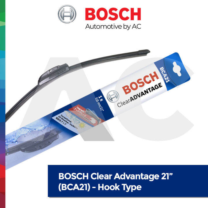 BOSCH Wiper Blade Clear Advantage Single 14", 16", 17", 18", 19", 20 ...