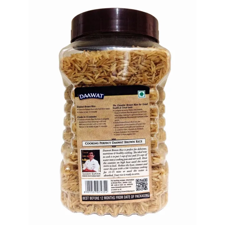 ON SALE Daawat Brown Basmati Rice Diet Diabetic Rice From India (1kg