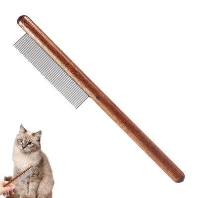 Cat Shedding Comb Mat Remover For Cats Long Hair Pet Hair Removal Brush Detangling Combs For Long Haired And Short Haired Dogs