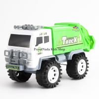 ProudNada Toys ของเล่นเด็กรถขยะฝาครอบ TRUCK GARBAGE NO.HY326-73