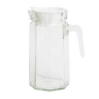 ส่งด่วน! เหยือกน้ำใสทรงเหลี่ยม พร้อมฝา Square Jug With Plastic Lid 1250 Ml.  สินค้าราคาถูก พร้อมเก็บเงินปลายทาง