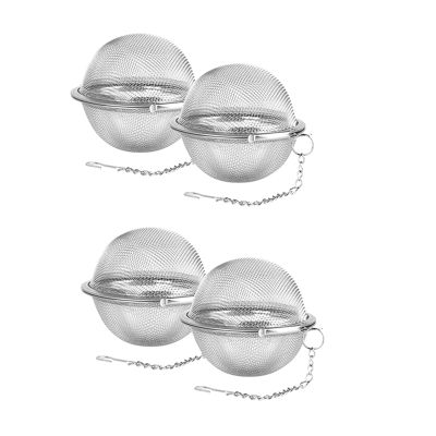 4Pcs Stainless Steel Mesh Tea Ball Tea Strainers Tea Strainer Filters for Tea