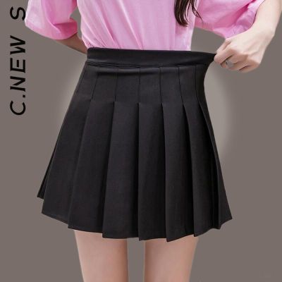 【CC】▪  C.New S Waist Skirts Short Skirt Fashion Formal Womens Safety Pants Pleated With Shorts
