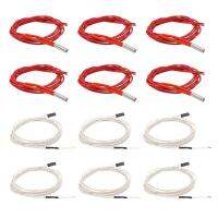 3D Printer Accessories (6Pcs 24V 40W 6 X 20 Heating Tube Pipe amp; 6Pcs NTC 3950 100K Thermistor) Hotend Kit