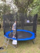 Sàn nhún lò xo bật nhảy Trampoline,nhà banh nhún nhà kích thước 2.44m 8FT