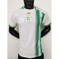 2022 2023 ล่าสุด เสื้อกีฬาแขนสั้น ลายทีมชาติฟุตบอล Algeria 22 ชุดเหย้า สีขาว ไซซ์ S-XXL AAA